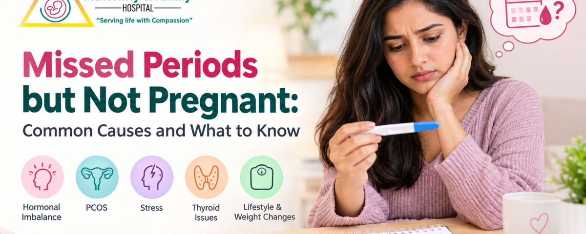 Missed periods but not pregnant causes and menstrual health guidance