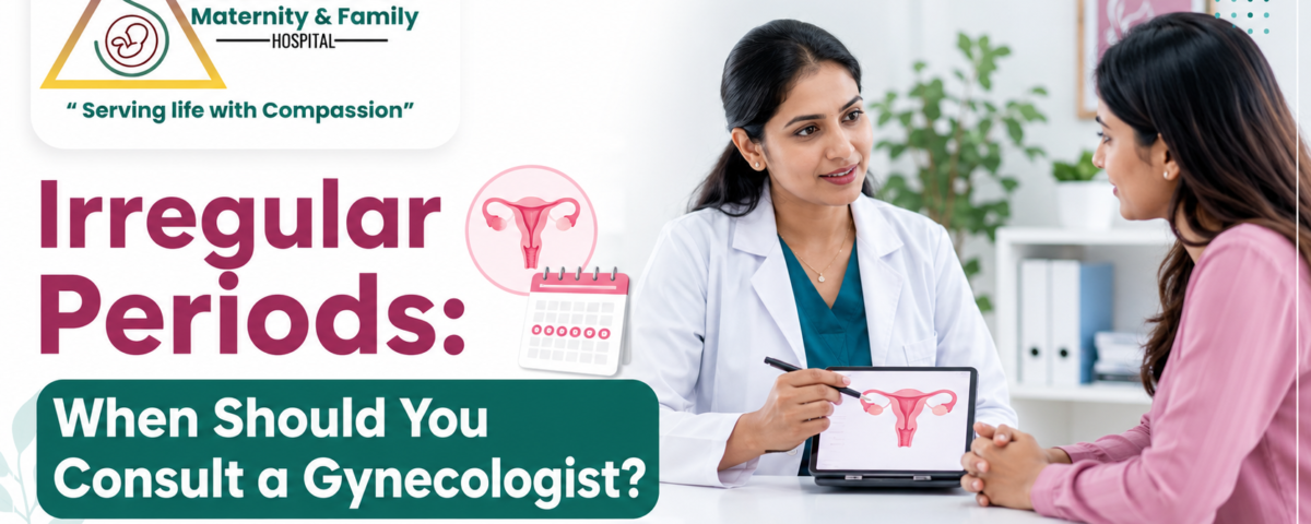 Irregular periods and when to consult a gynecologist