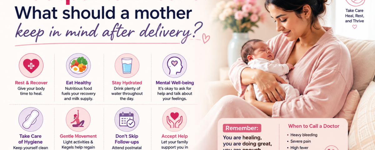 Postpartum Care and Essential Tips for New Mothers