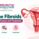 Uterine fibroids symptoms causes and treatment infographic